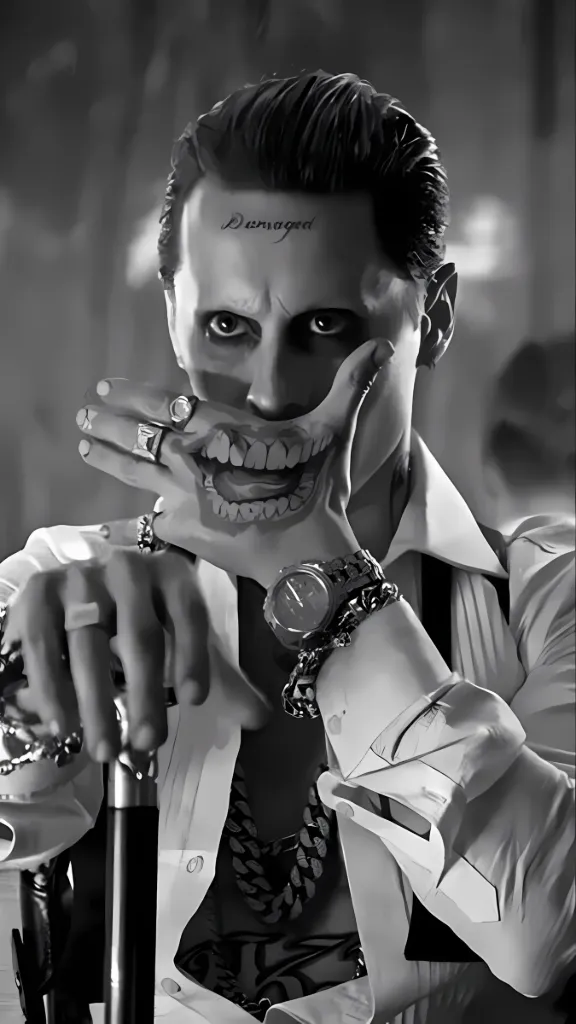 Joker character portrait