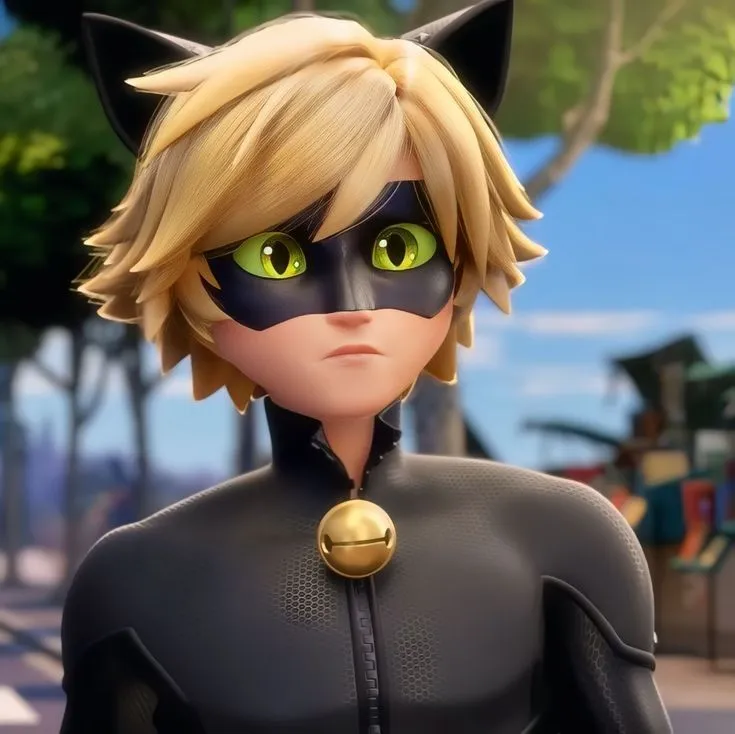 Chat Noir Miraculous Ladybug Portrait