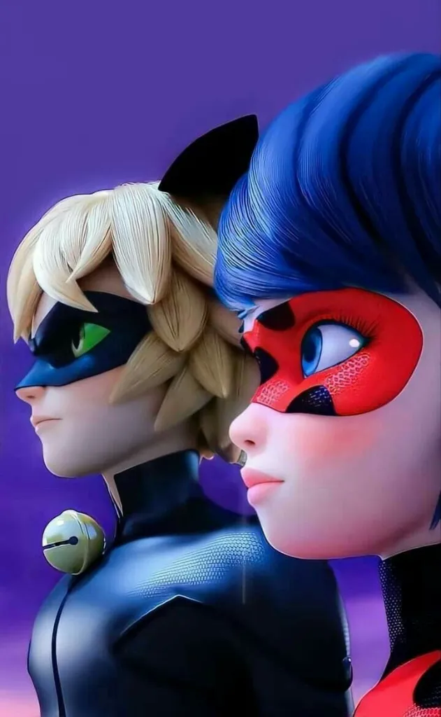 Miraculous Ladybug and Cat Noir