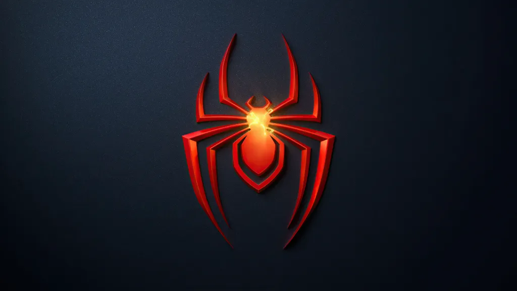 Miles Morales logo wallpaper