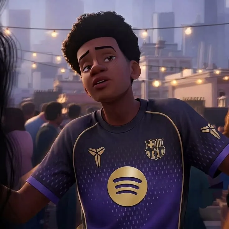 Miles Morales FC Barcelona Jersey