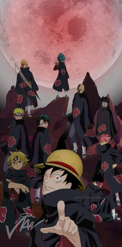 Anime Akatsuki Crossover Wallpaper