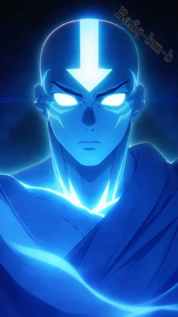 Aang Avatar State Wallpaper