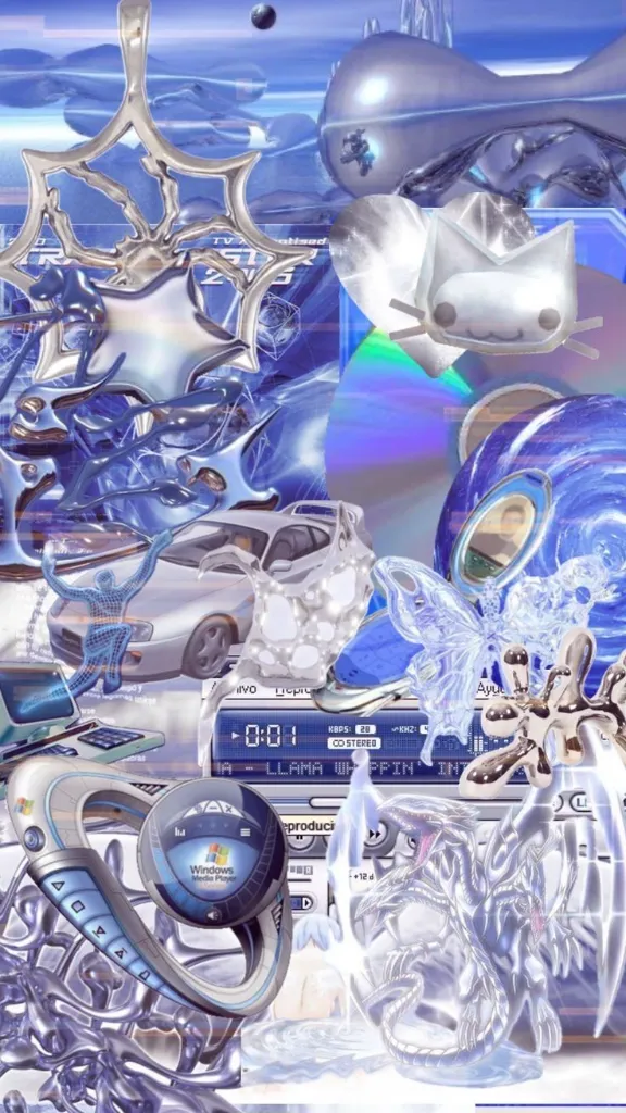 Y2K Aesthetic Cybercore/Technocore 