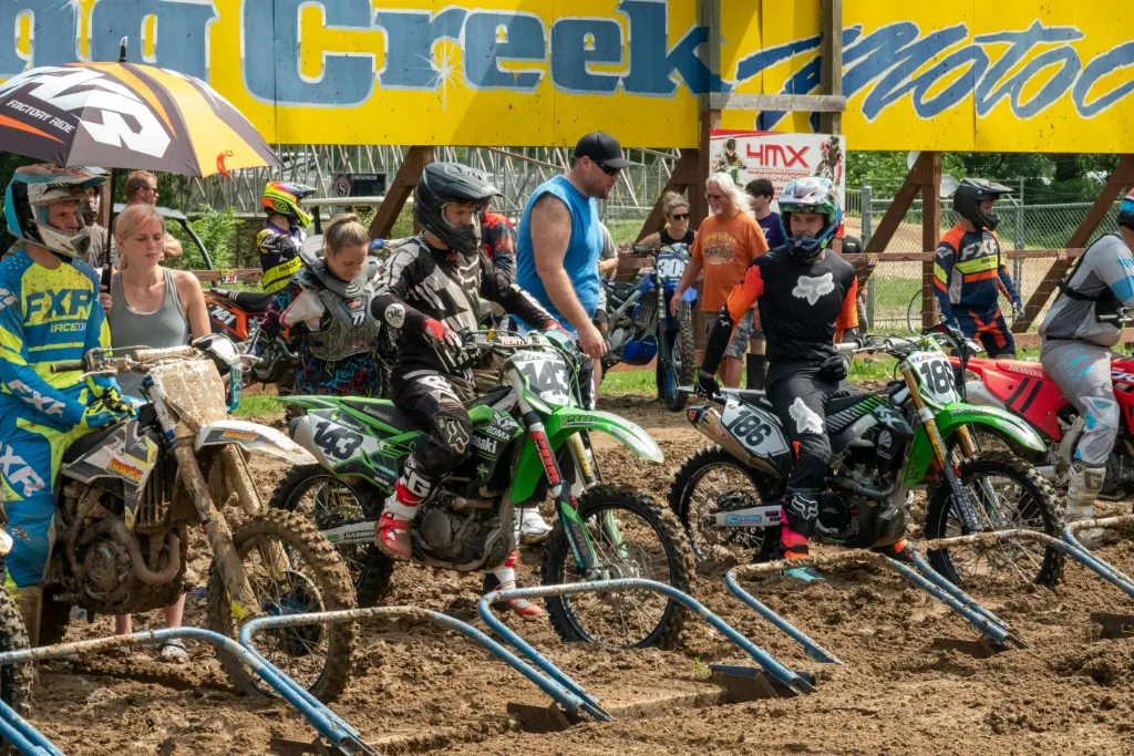 Motocross Race Start