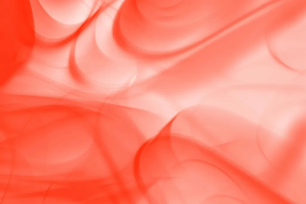 Abstract Red Flow