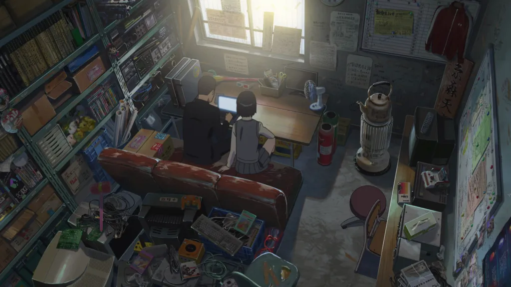 Anime messy room