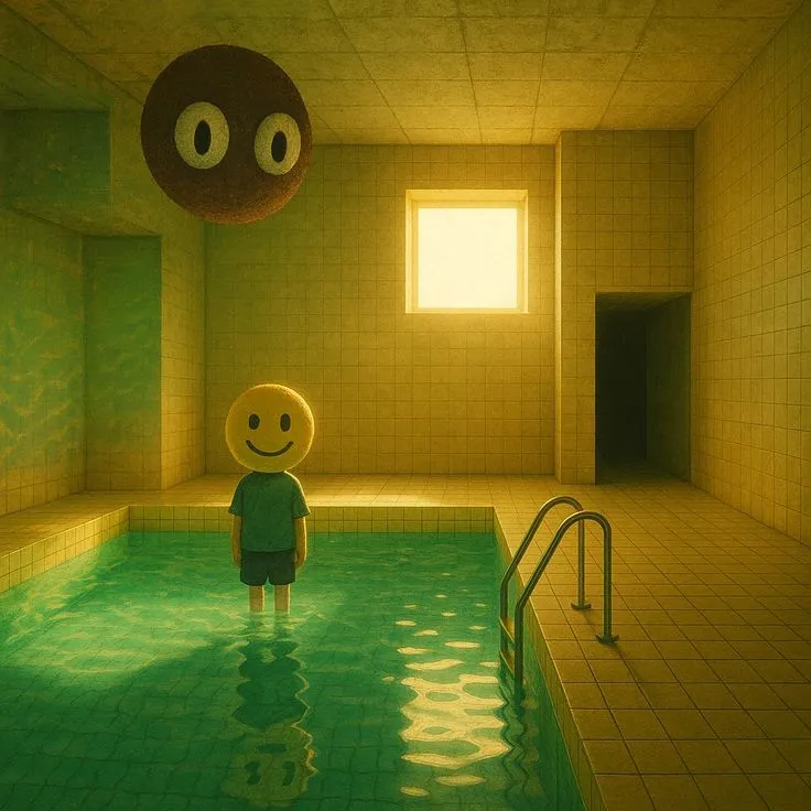 Smiley Face Liminal Pool