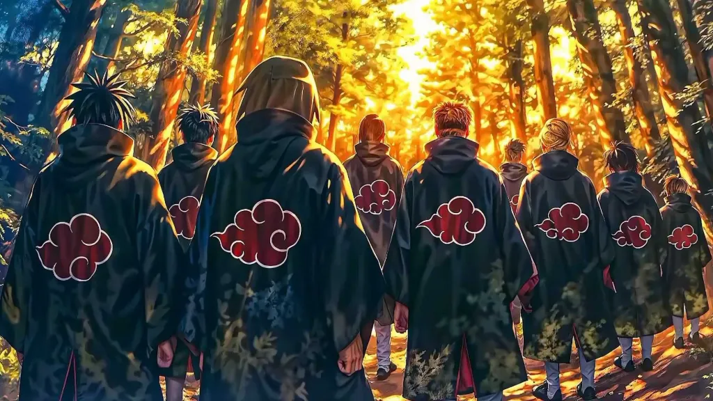 Akatsuki Forest Anime Art