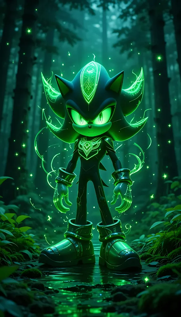 Green Shadow Wallpaper