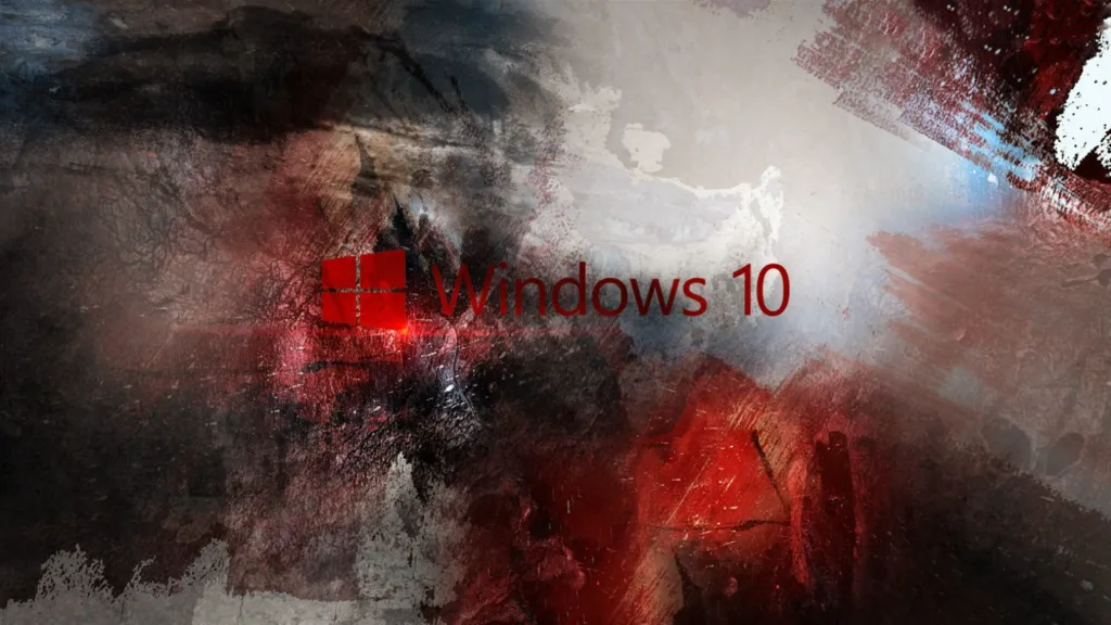 Windows 10 Grunge Wallpaper