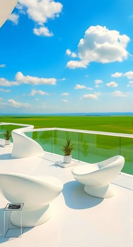 Modern Terrace Landscape Design