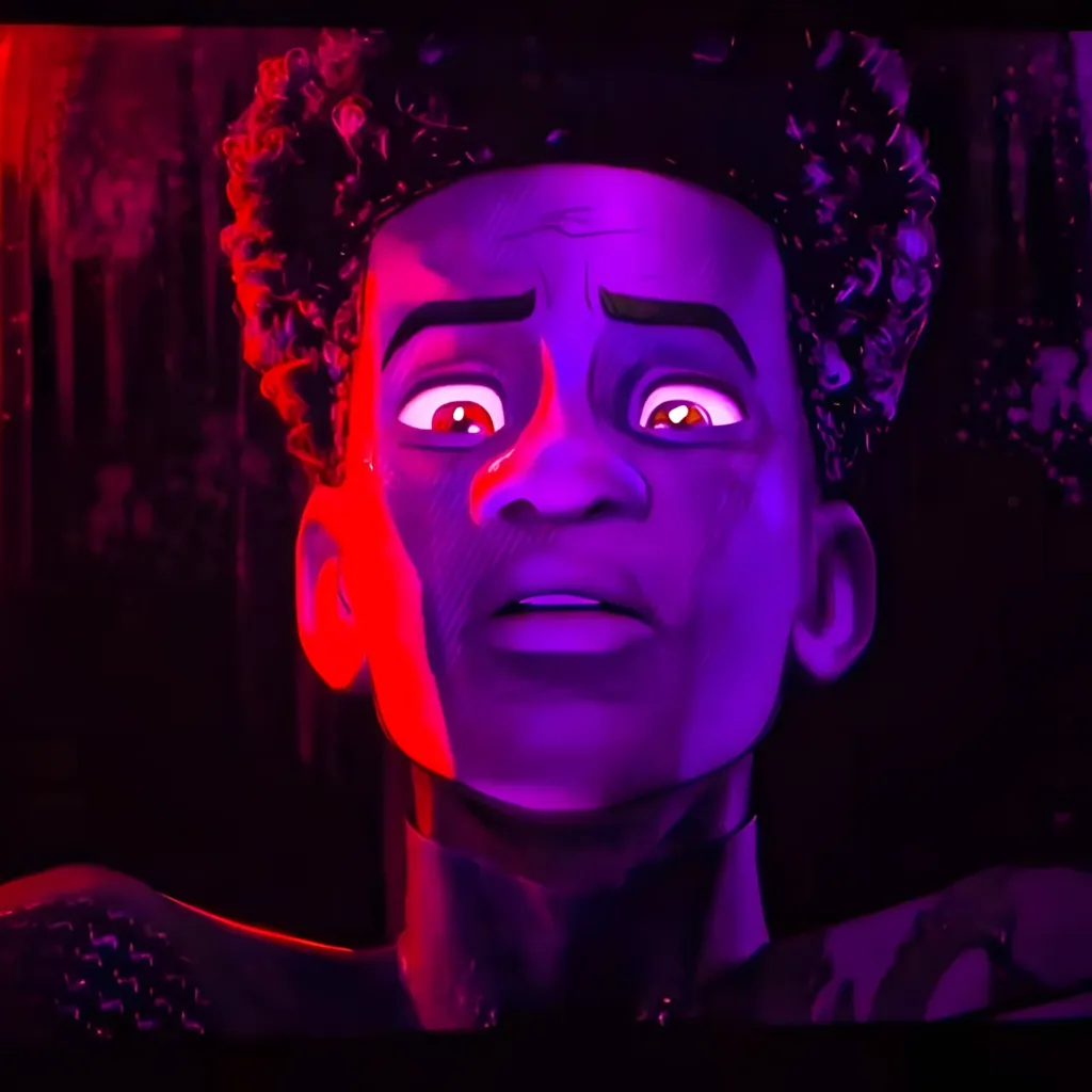Miles Morales face Wallpaper