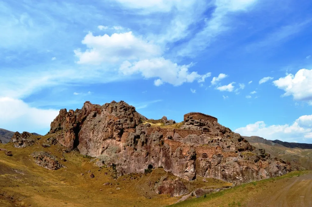 Ancient Mountain Landscape Wallpaper