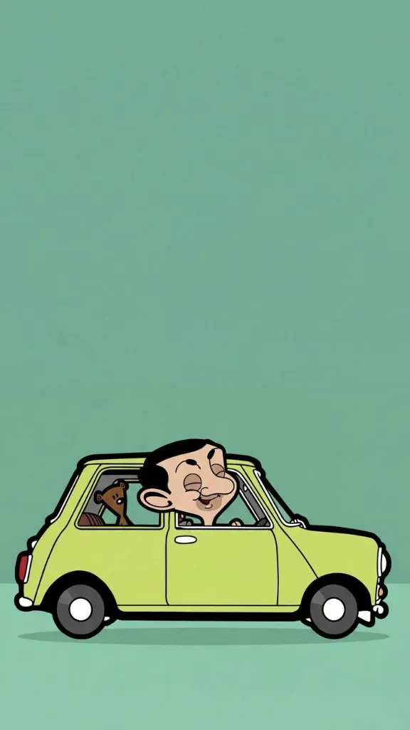 Mr. Bean Animated iPhone Wallpaper
