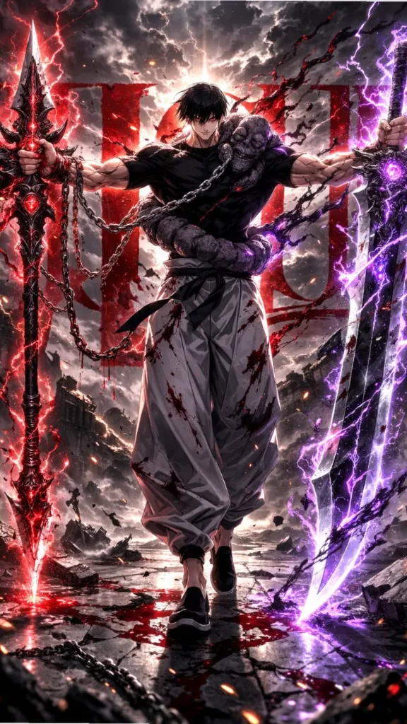 Dark Fantasy Anime Swordsman
