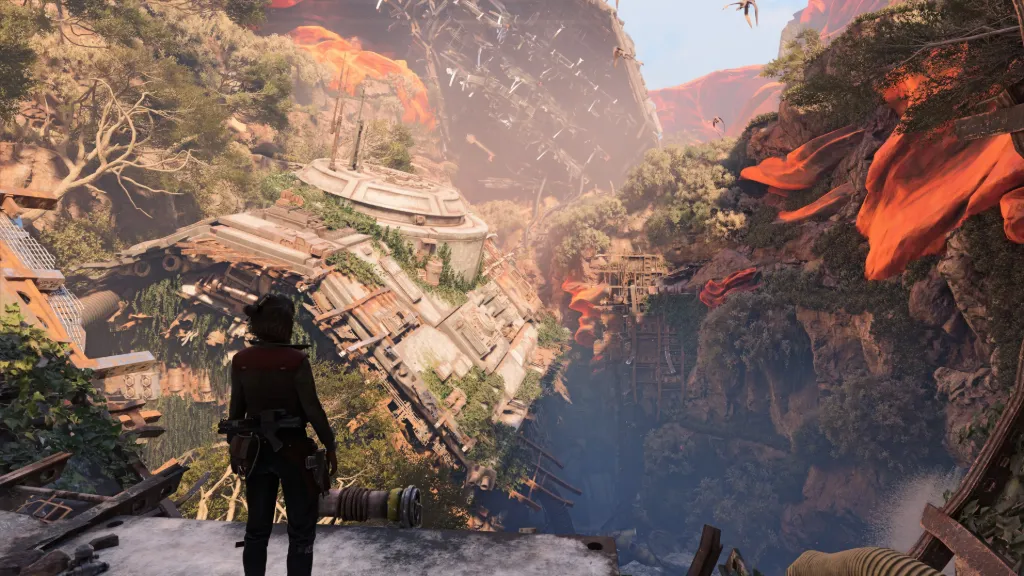 Sci-Fi Game World View