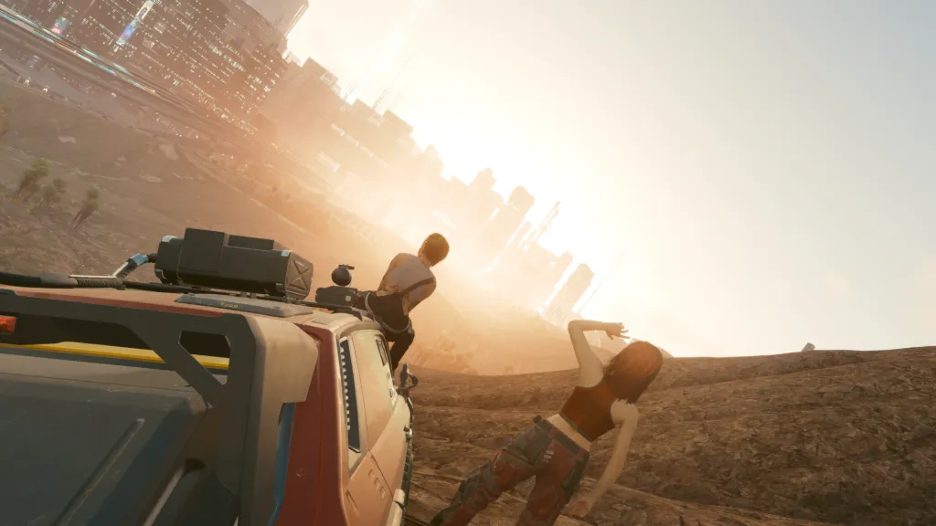 Futuristic game adventure