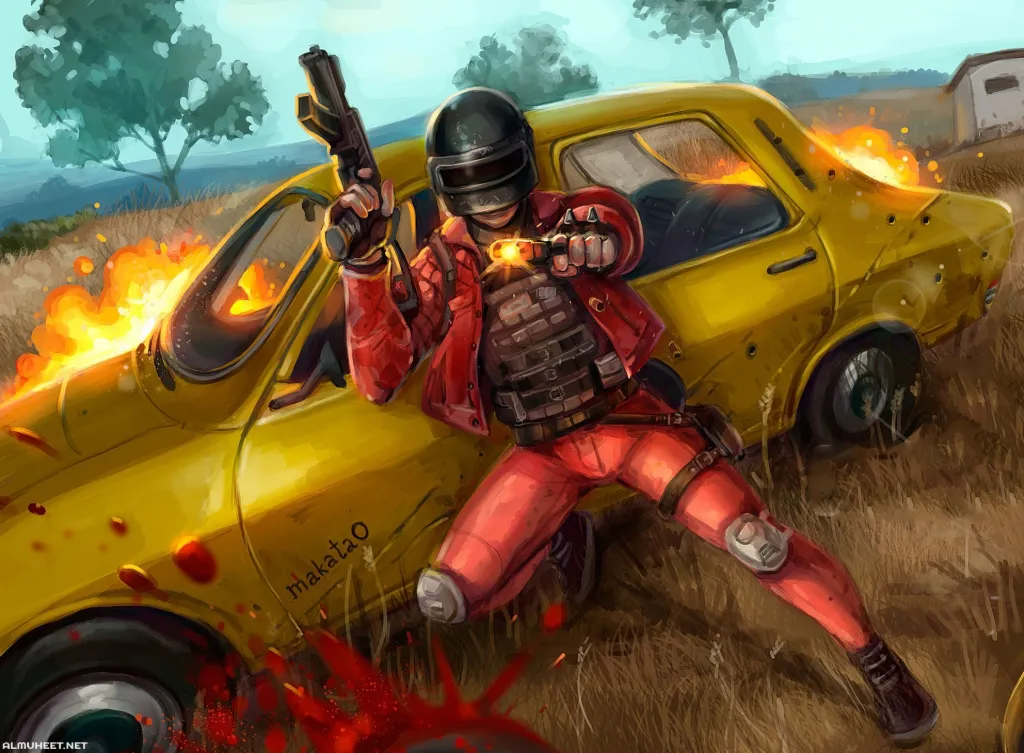 PUBG Battle Royale Art