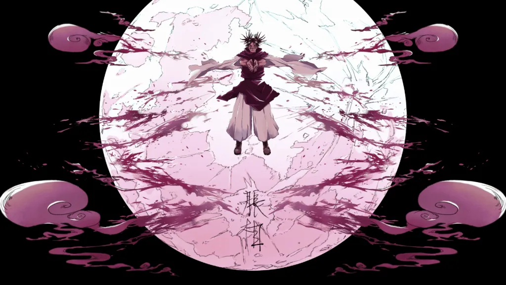 Anime character moon wallpaper