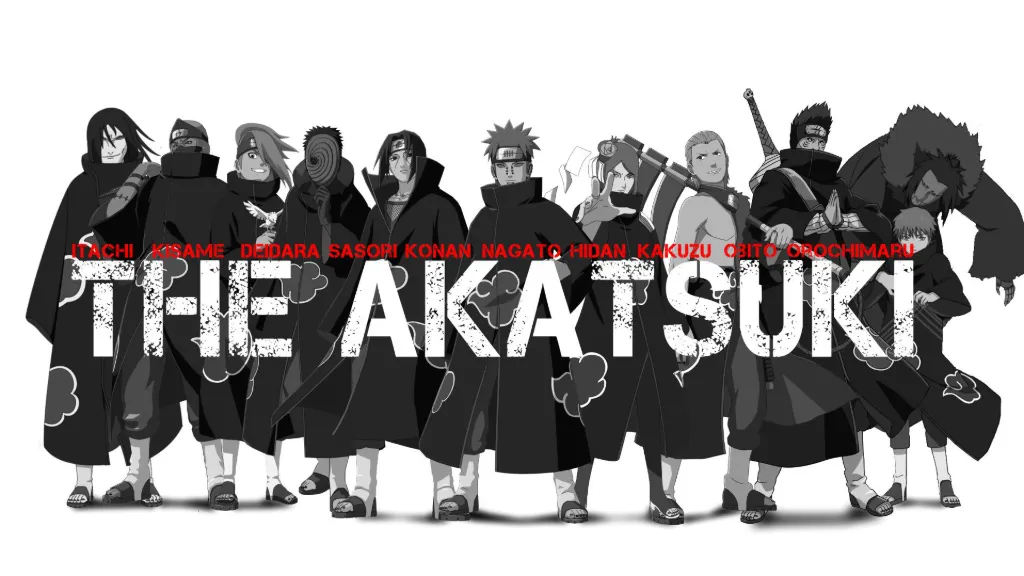 Akatsuki members Naruto