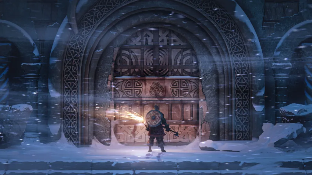 Fantasy Warrior Gate