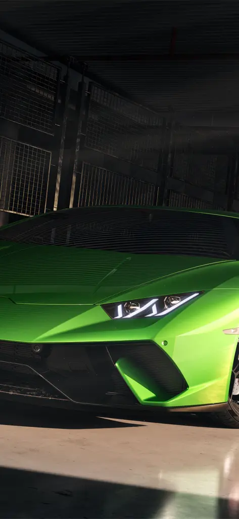 Emerald Beast in the Garage