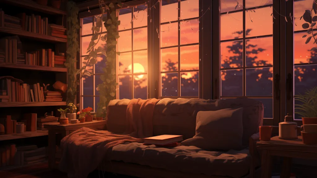 Aesthetic Room Sunset