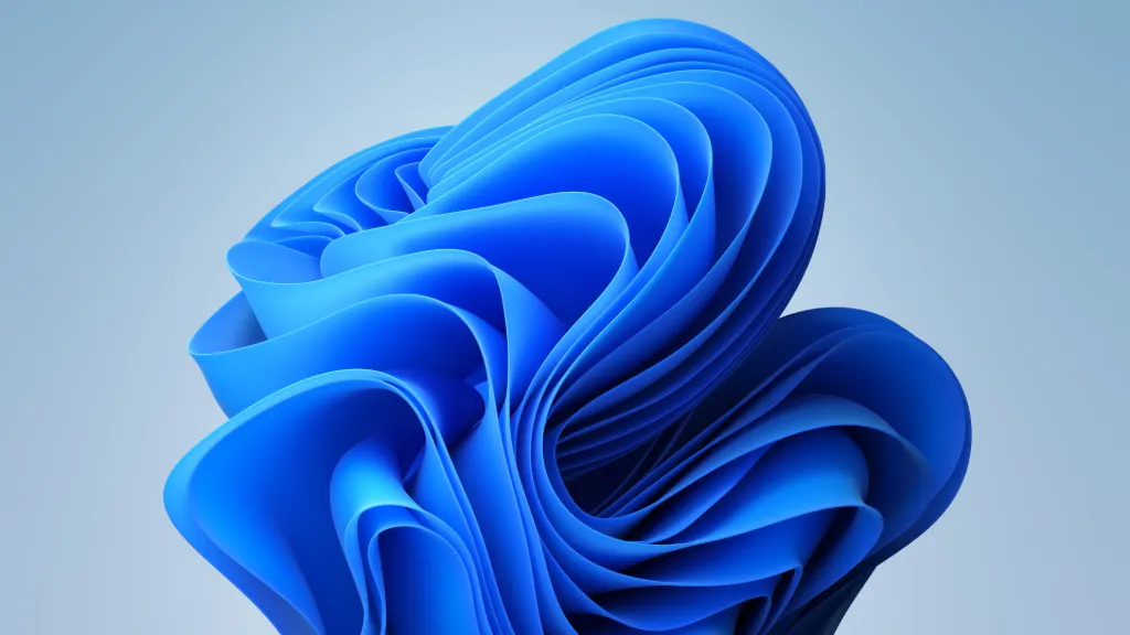 Windows 11 blue flow