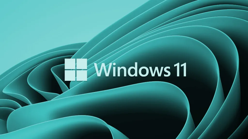 Windows 11 Teal Background