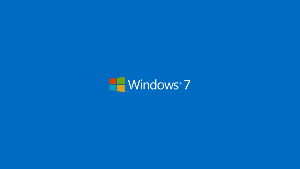 Windows 7 logo wallpaper