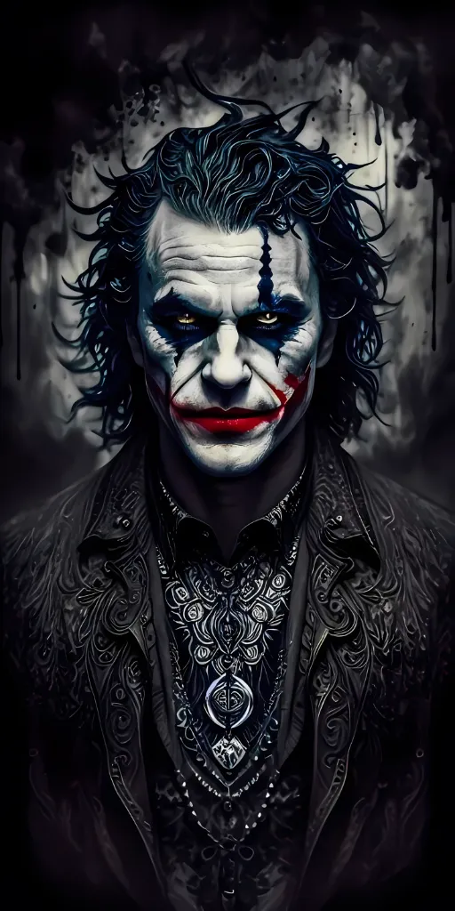 Joker Dark Art Wallpaper