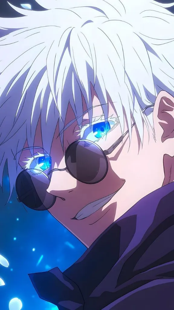 Gojo Satoru eyes Anime Portrait
