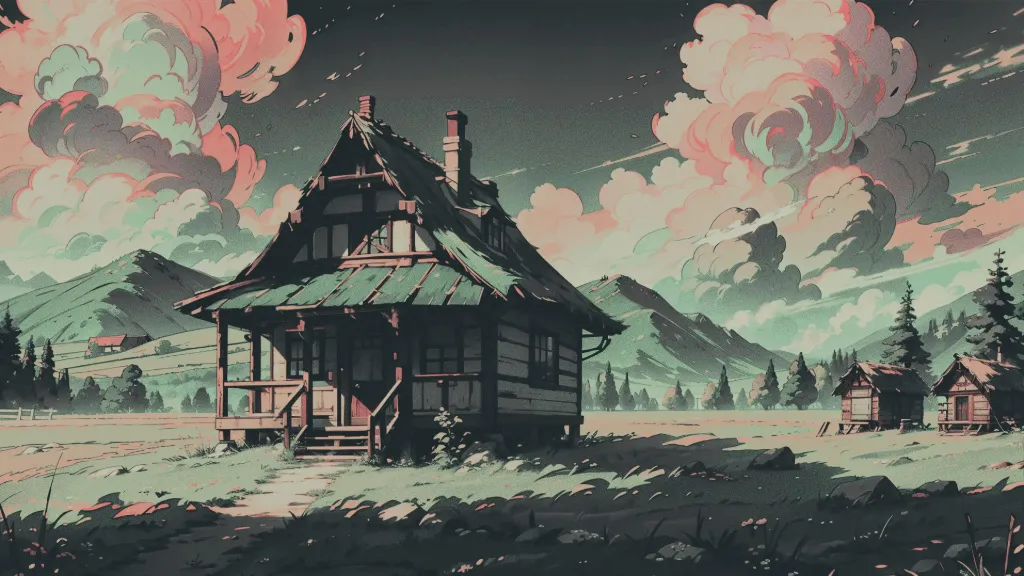 Anime Mountain Cabin