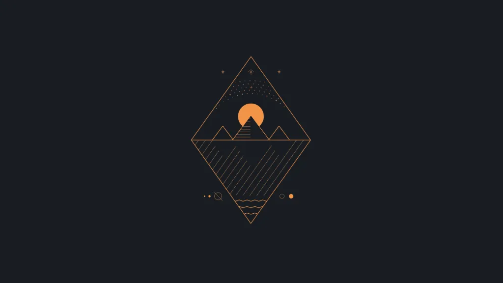 Minimalist Geometric Wallpaper