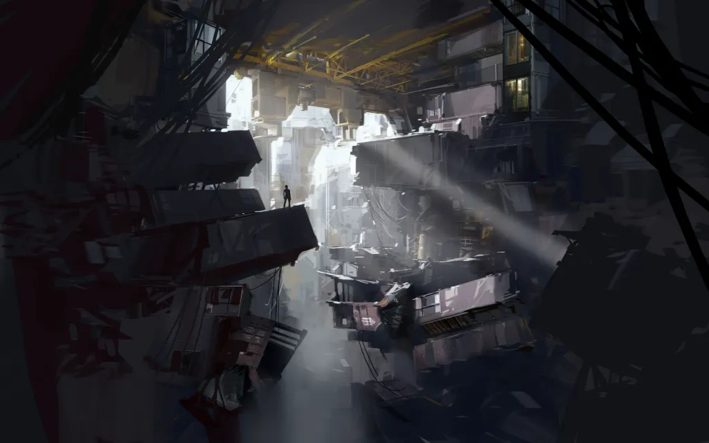 Futuristic Industrial City