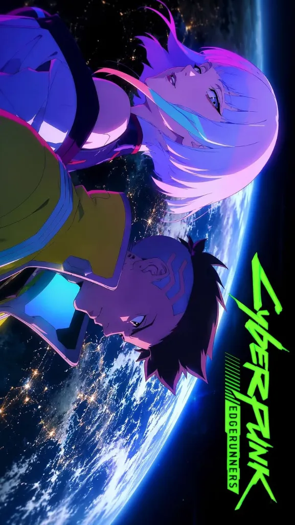 Cyberpunk Edgerunners David Lucy Poster