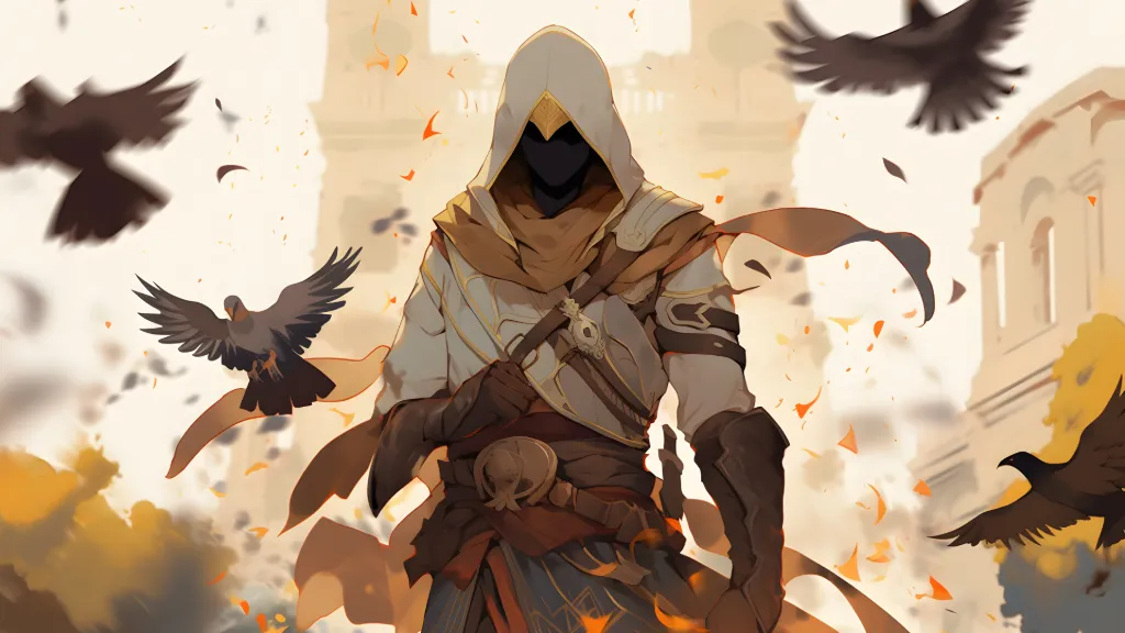 Hooded Assassin Gaming Art