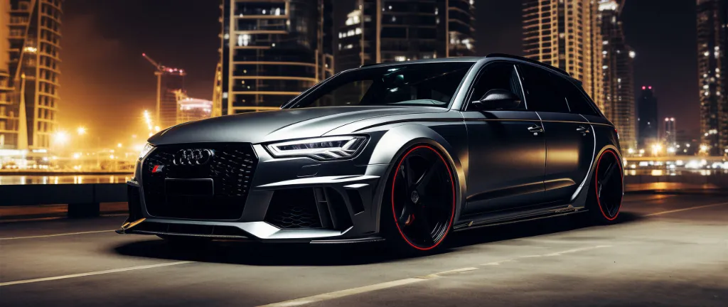 Audi RS6 Avant Nightscape