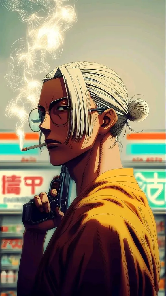 Sakamoto Anime character Portrait