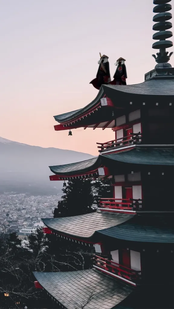 Akatsuki Japanese Pagoda View
