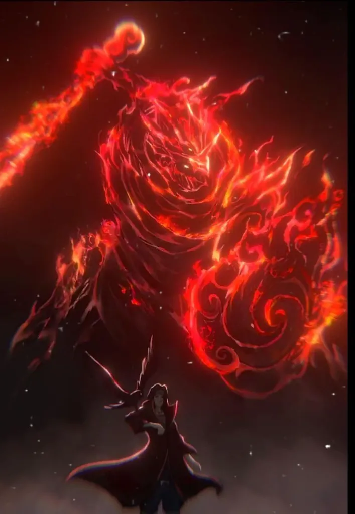 Anime Red Susanoo