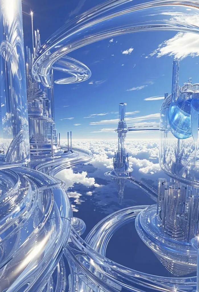 Futuristic Glass CCybercore/Technocore 