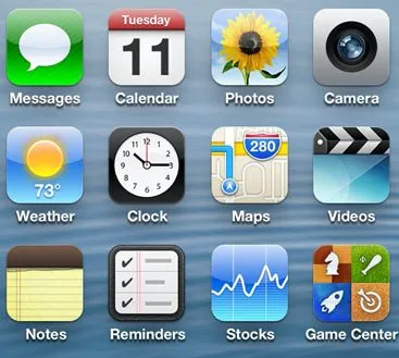 Skeuomorphic ui