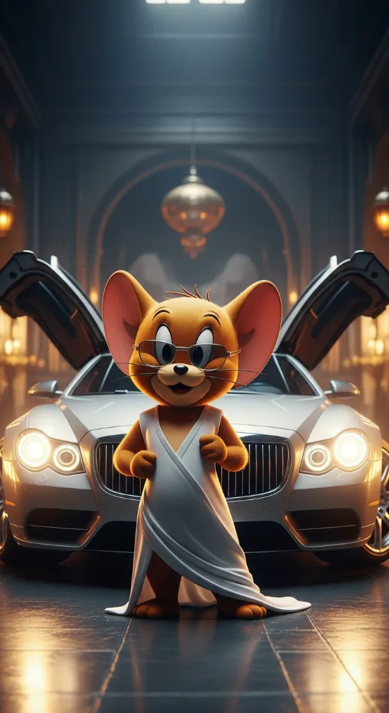 Jerry Mouse Luxury Car