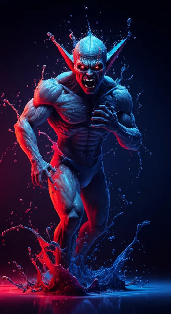 Aquatic Demon From The Depths