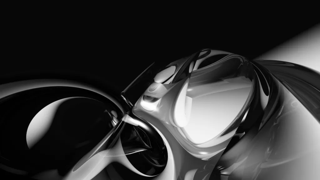 Dark Abstract 3D Art