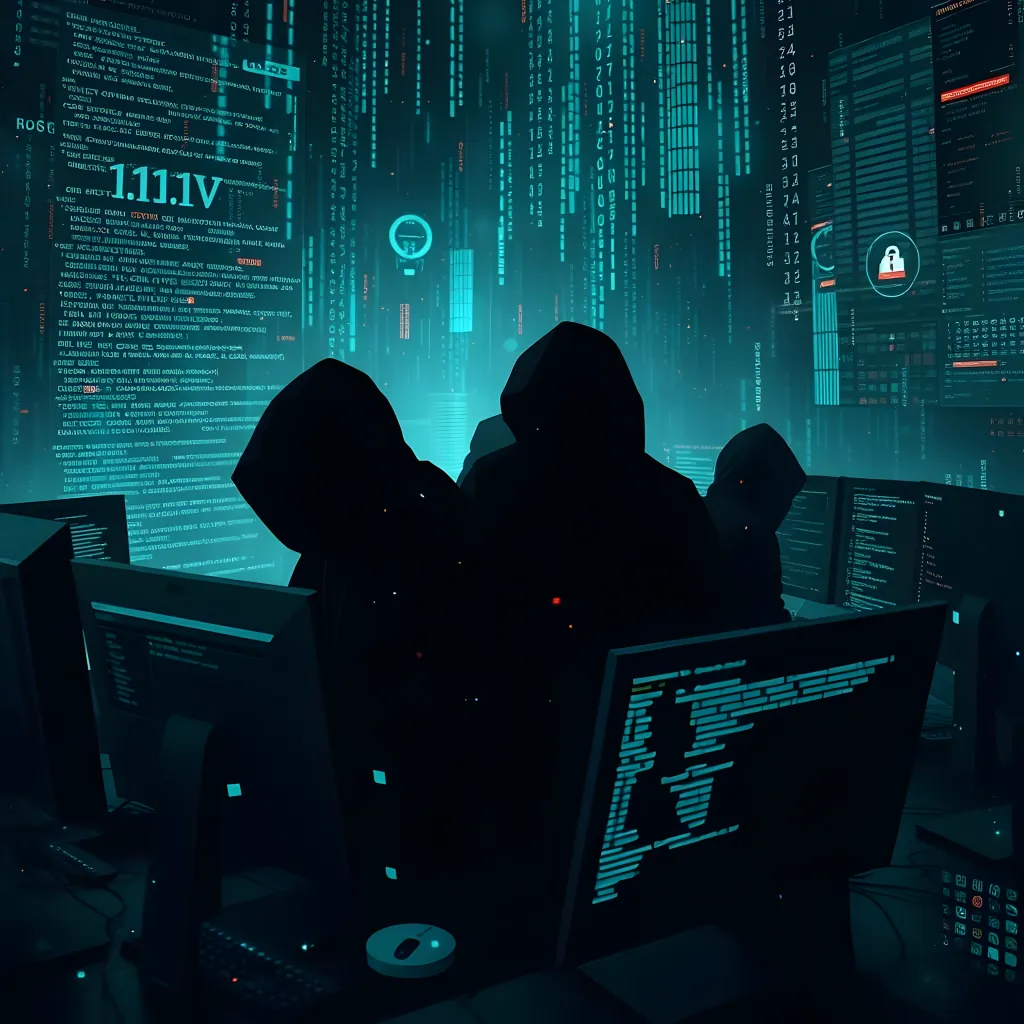 Cyberpunk Hackers Wallpaper, digital vigilante