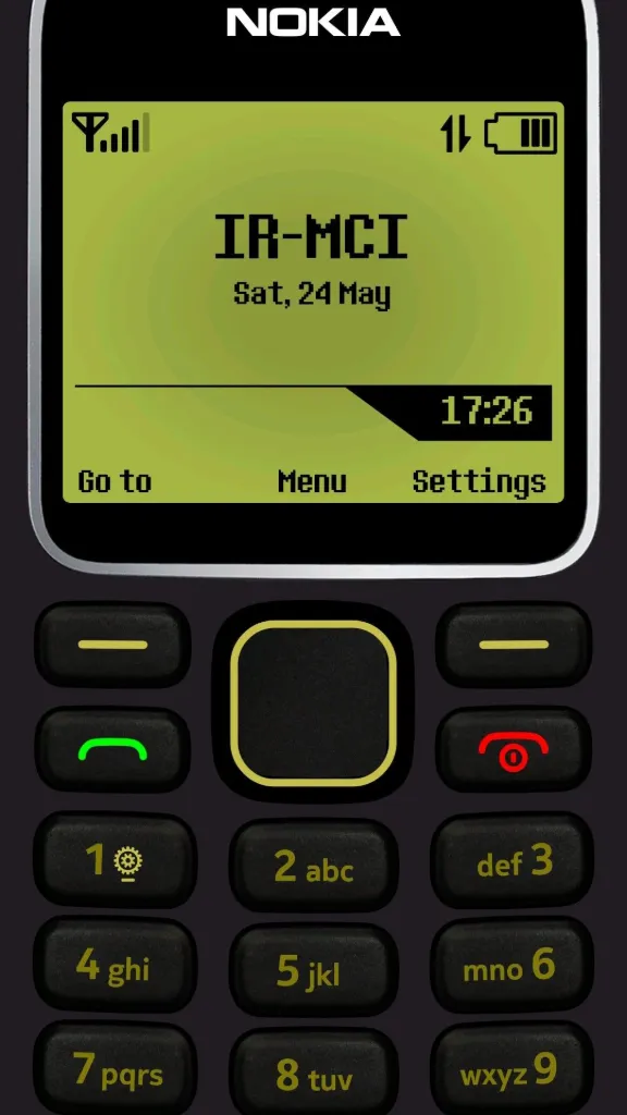 Vintage Nokia Feature Phone