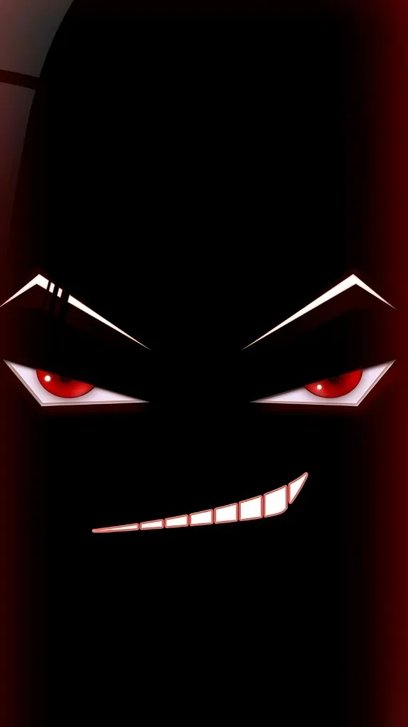 Red Eyes Anime Smile